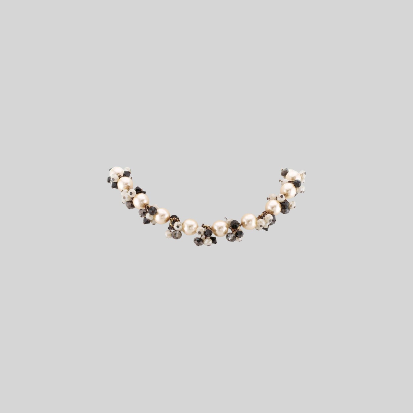 Pearl necklace Black