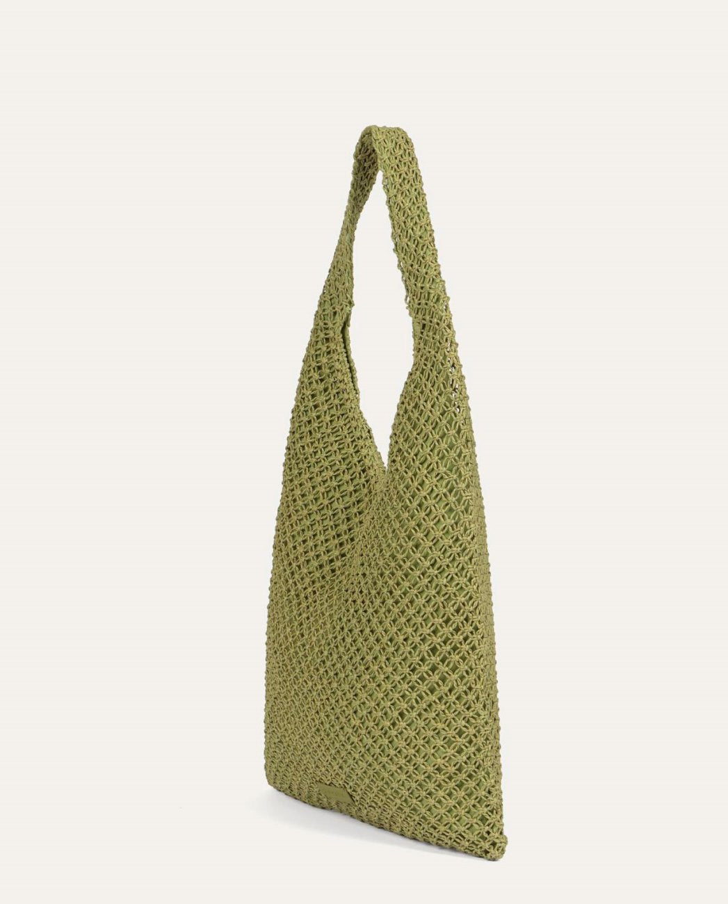 Raffia shoulder bag Light Green