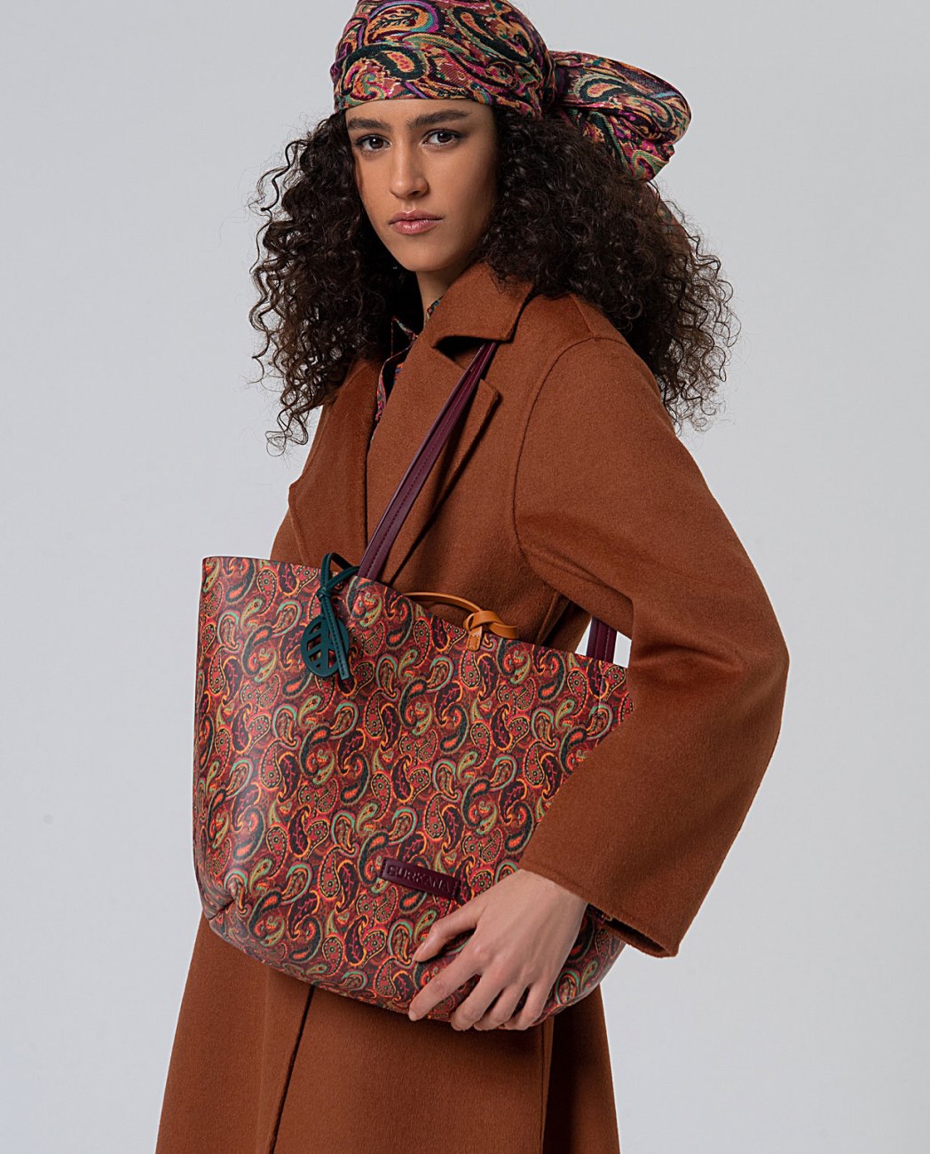 Reversible shopper bag Bourdeaux