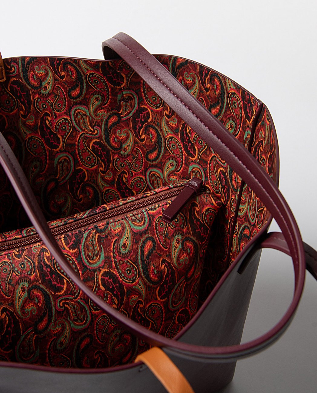 Reversible shopper bag Bourdeaux