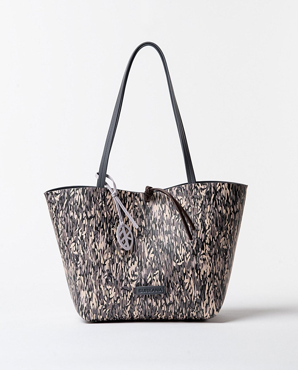 Reversible shopper bag Grey