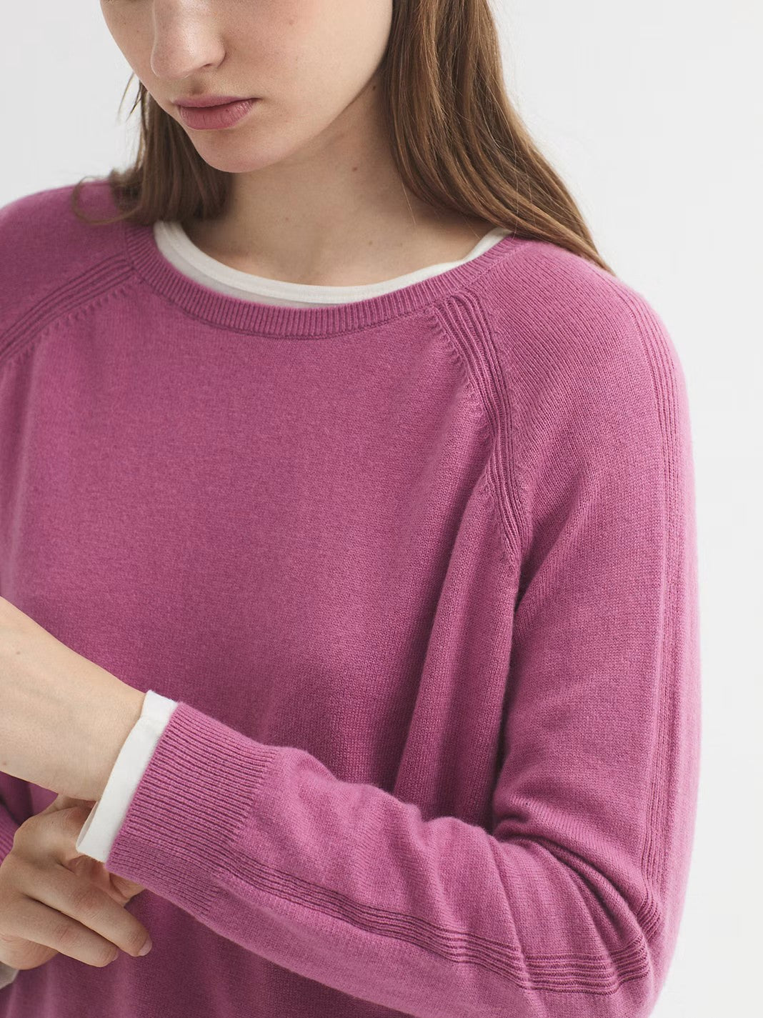 Ribbed jumper Pink