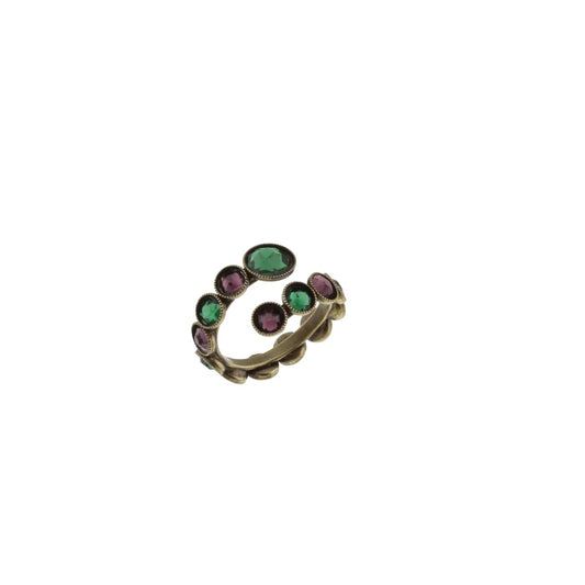 Ring adjustable green