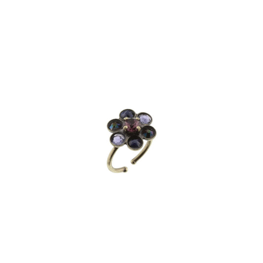 Ring "daisy" purple