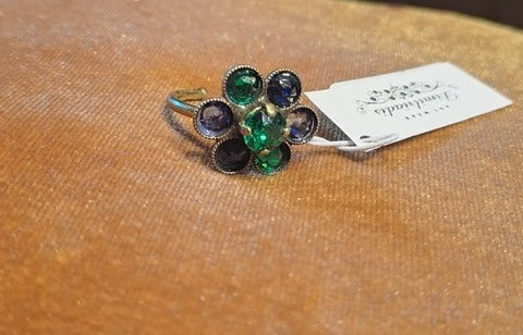 Ring "daisy" green