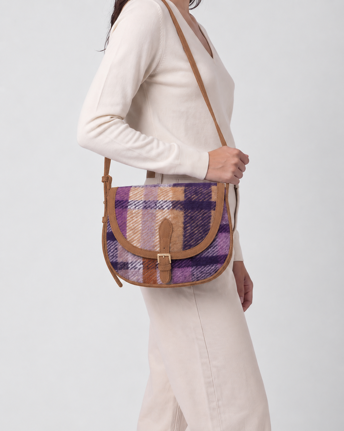 Saddle bag Purple