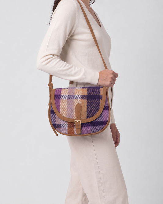 Saddle bag Purple