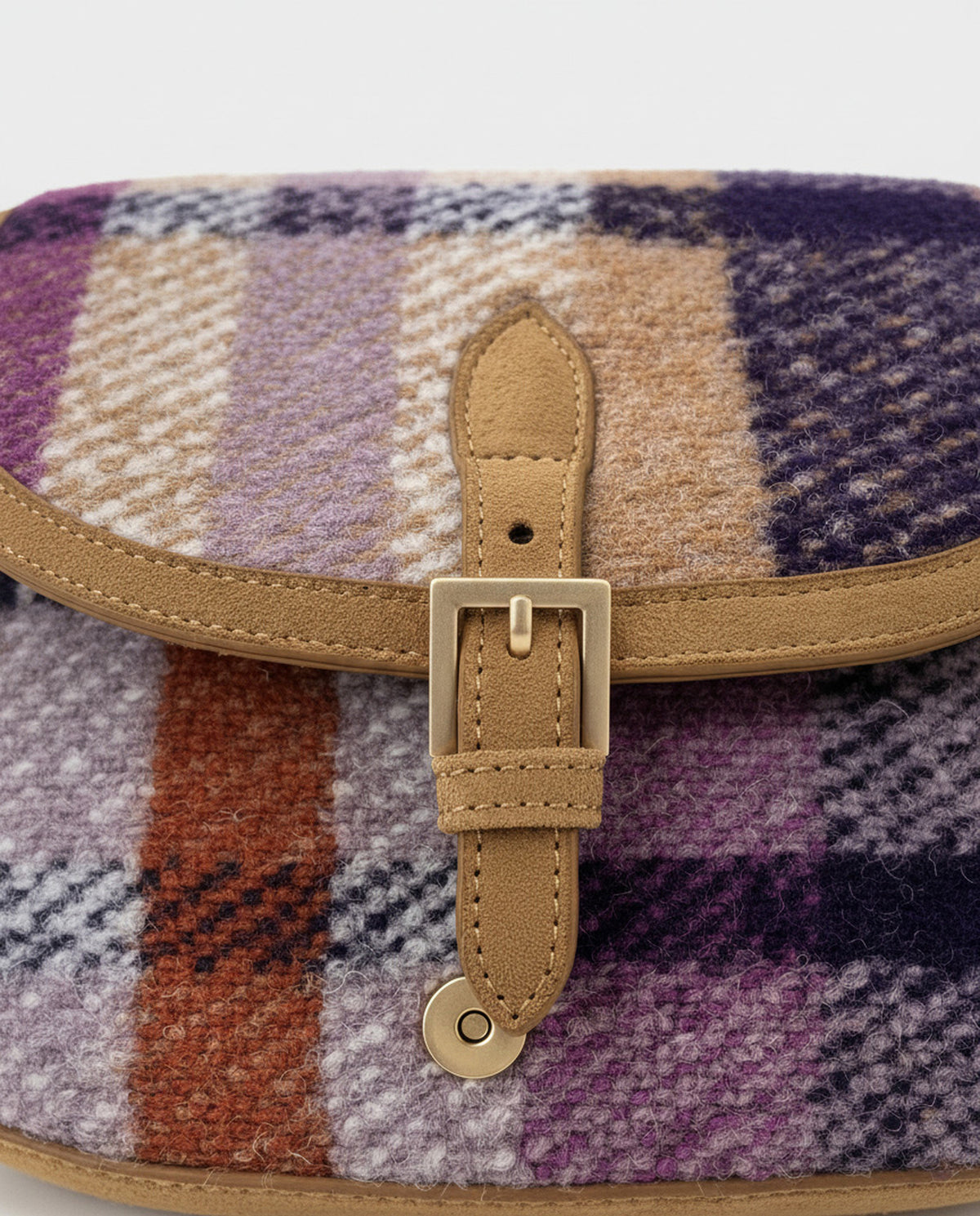 Saddle bag Purple