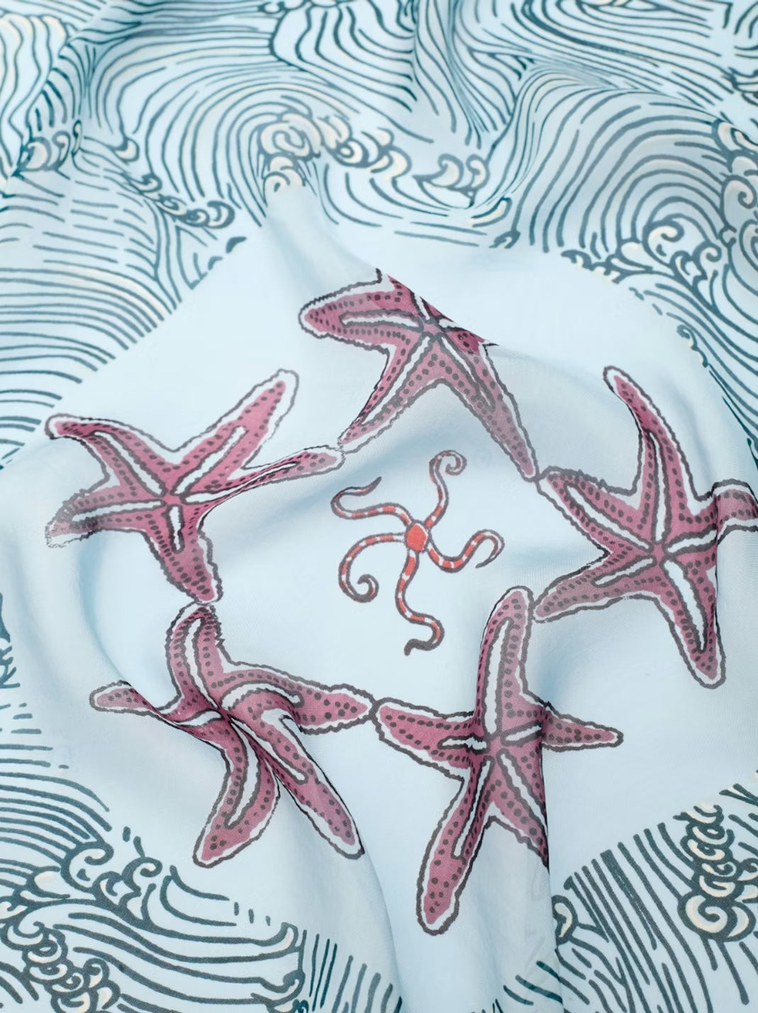 Aegean Sea scarf Turquoise