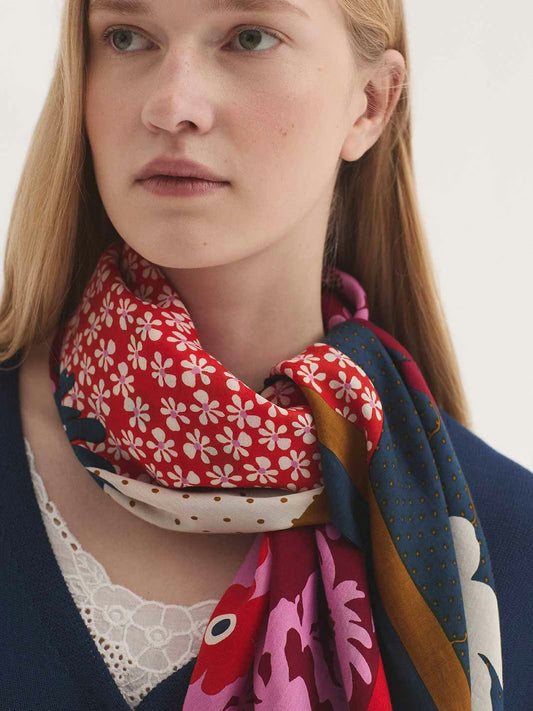 Penelope scarf Navy