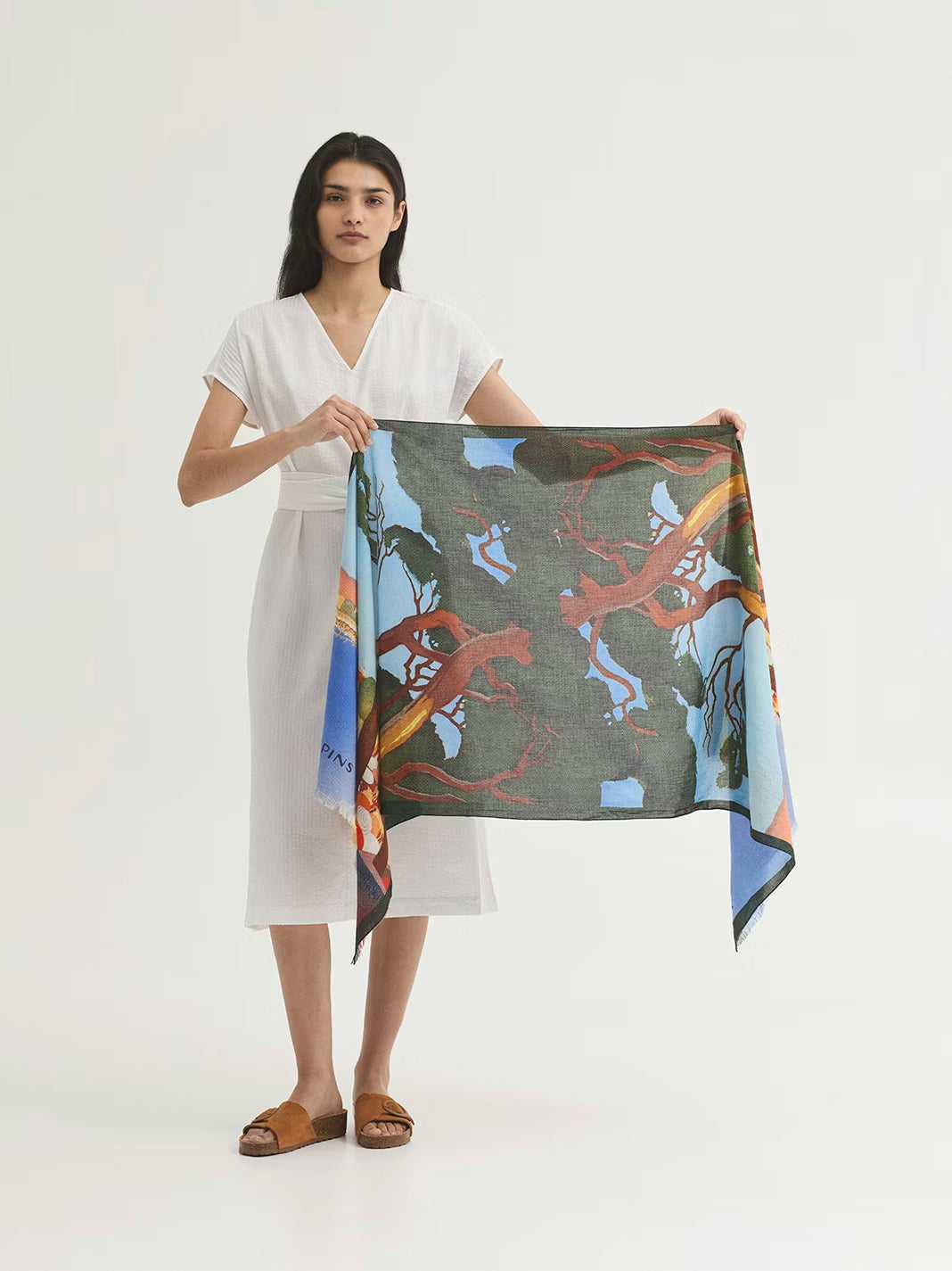 Nice Les Pins scarf
