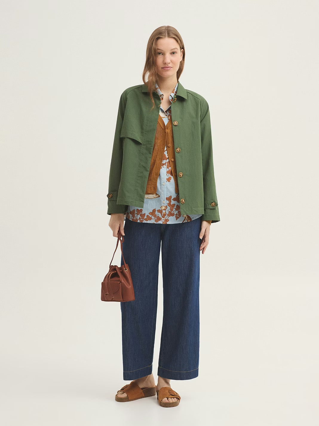 Midsummer Books print shirt Light Blue