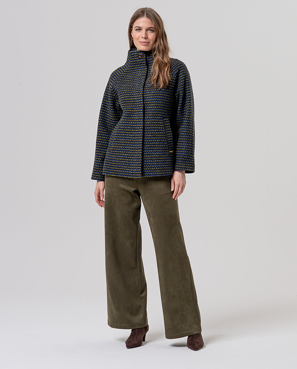 Short coat Khaki