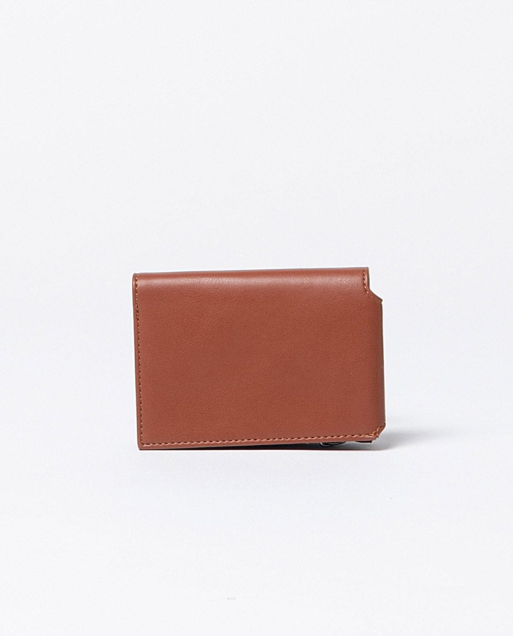 Small bi-color wallet Camel