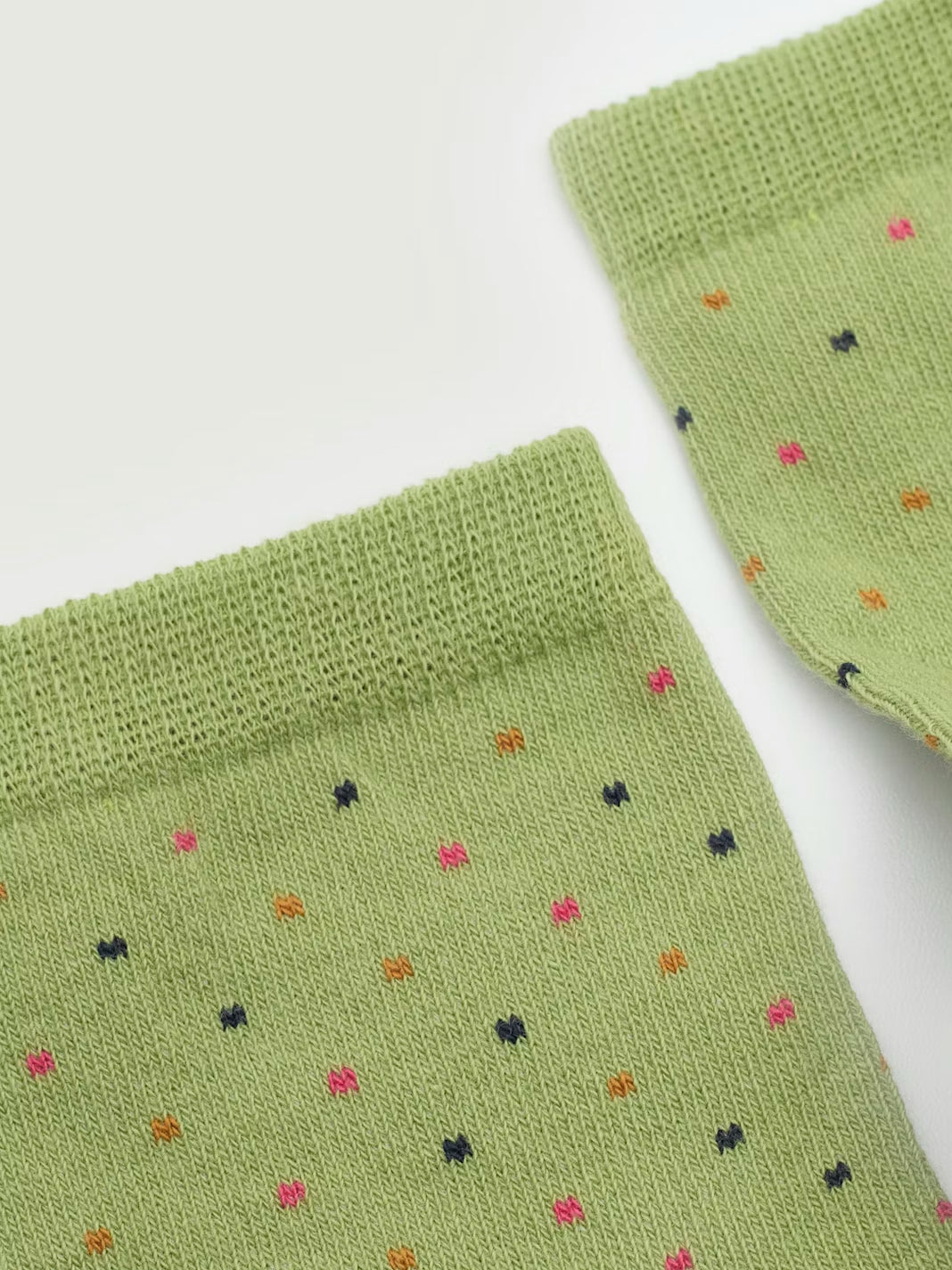 Polka dot socks Mint