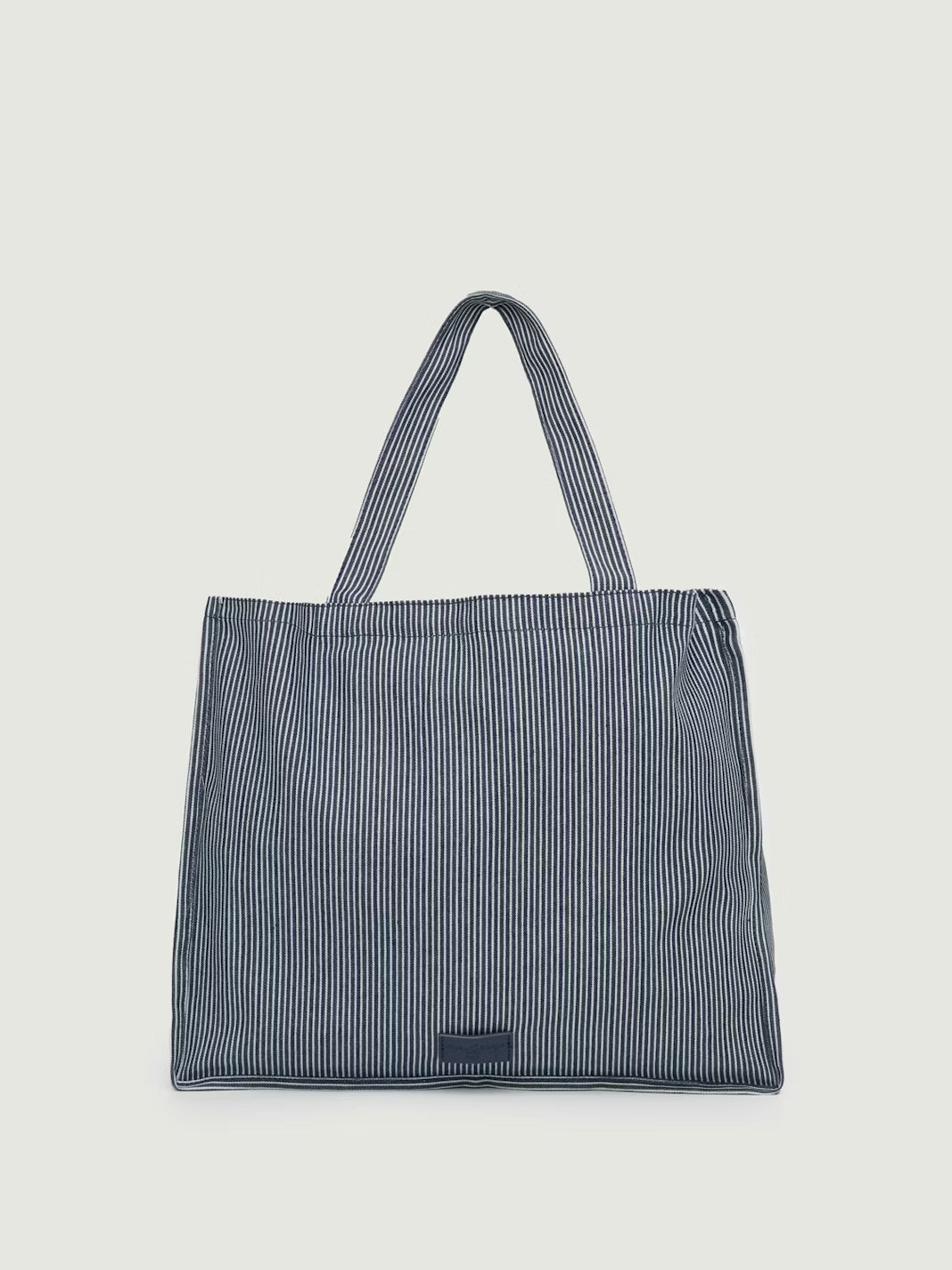 Striped fish bag Navy