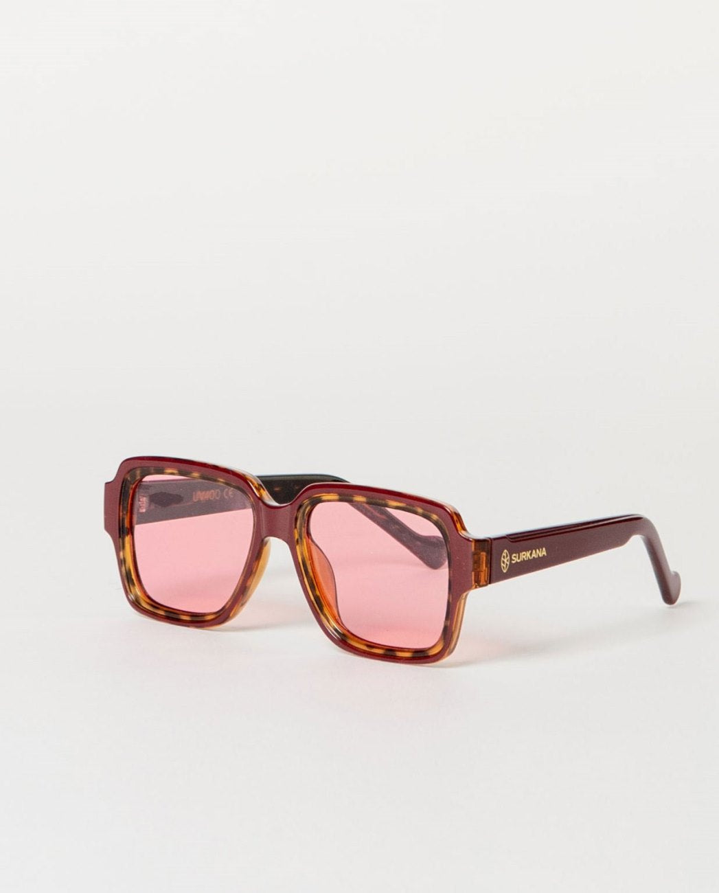 Rectangular sunglasses Maroon