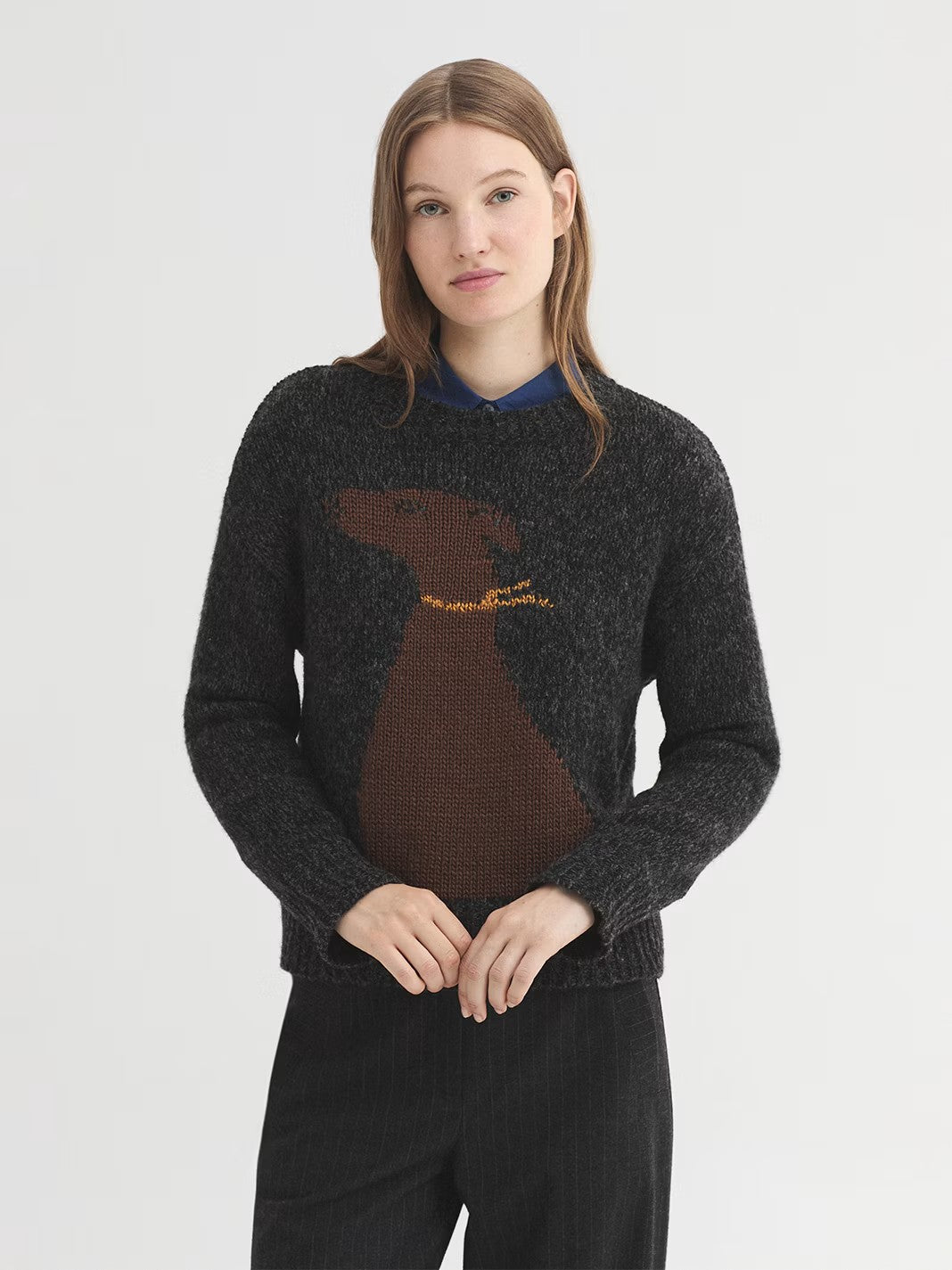 Dog jumper Dark Grey