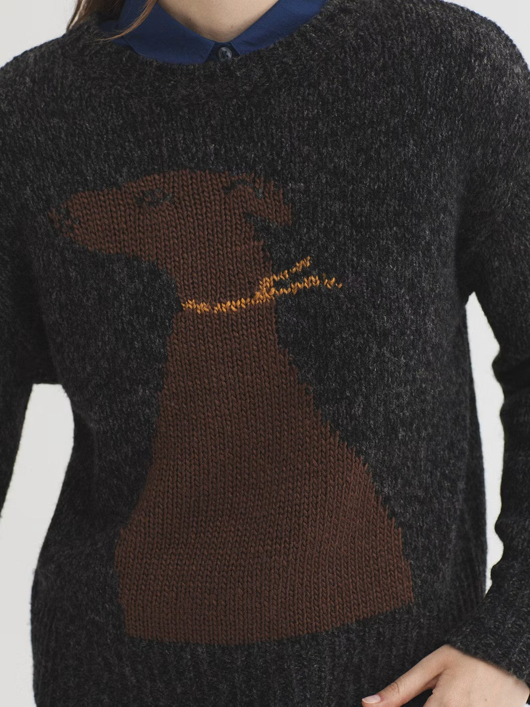 Dog jumper Dark Grey