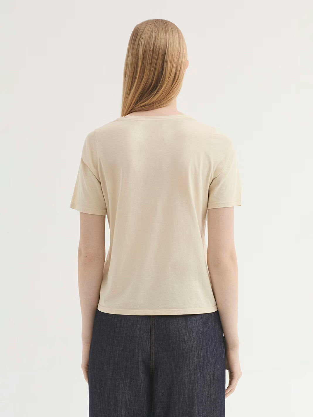 Landscape Penelope print T-shirt Ecru