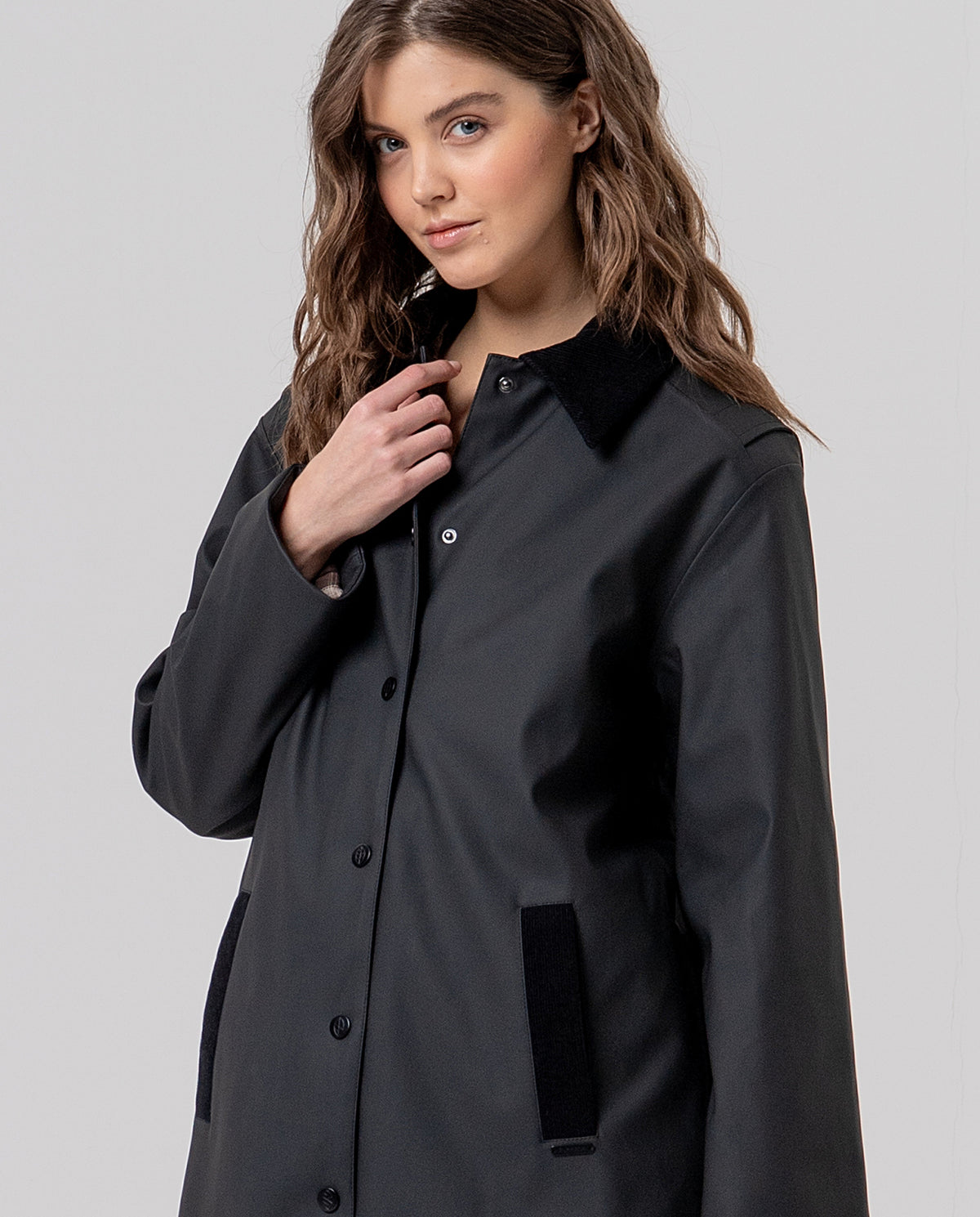 Trench coat Black