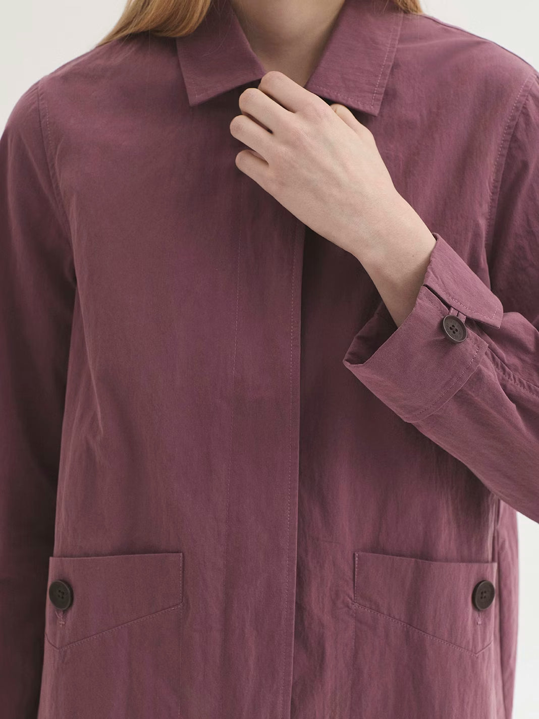 Trench coat Mauve