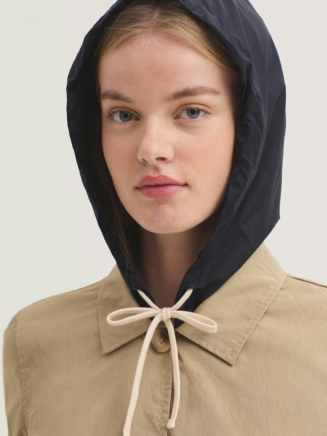 Reversible trench coat Beige