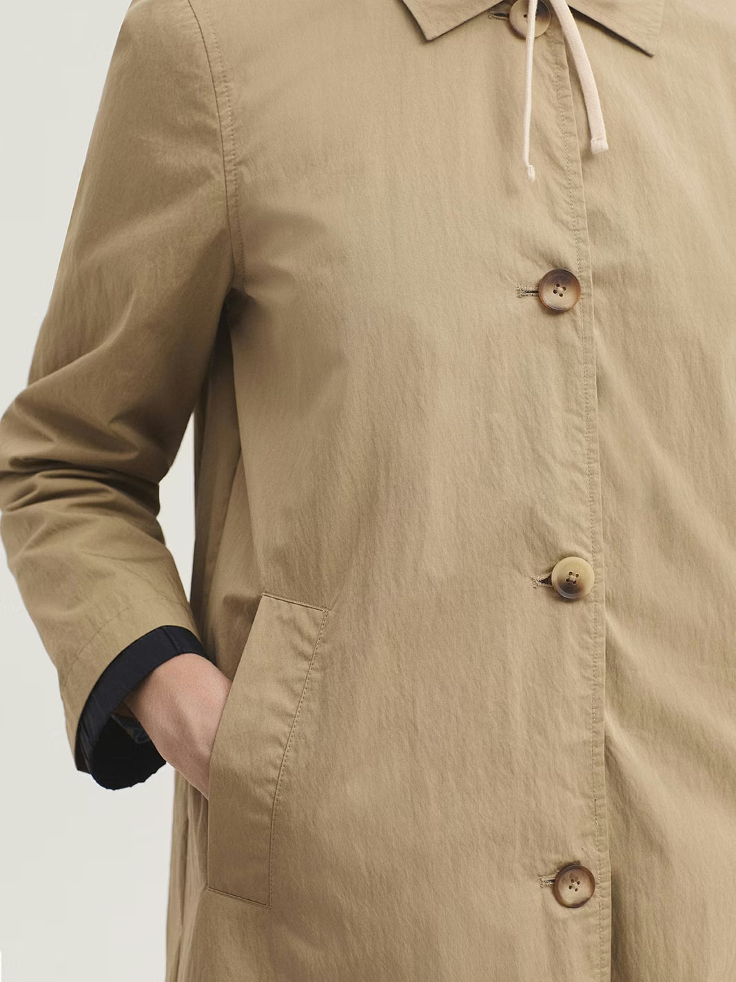 Reversible trench coat Beige