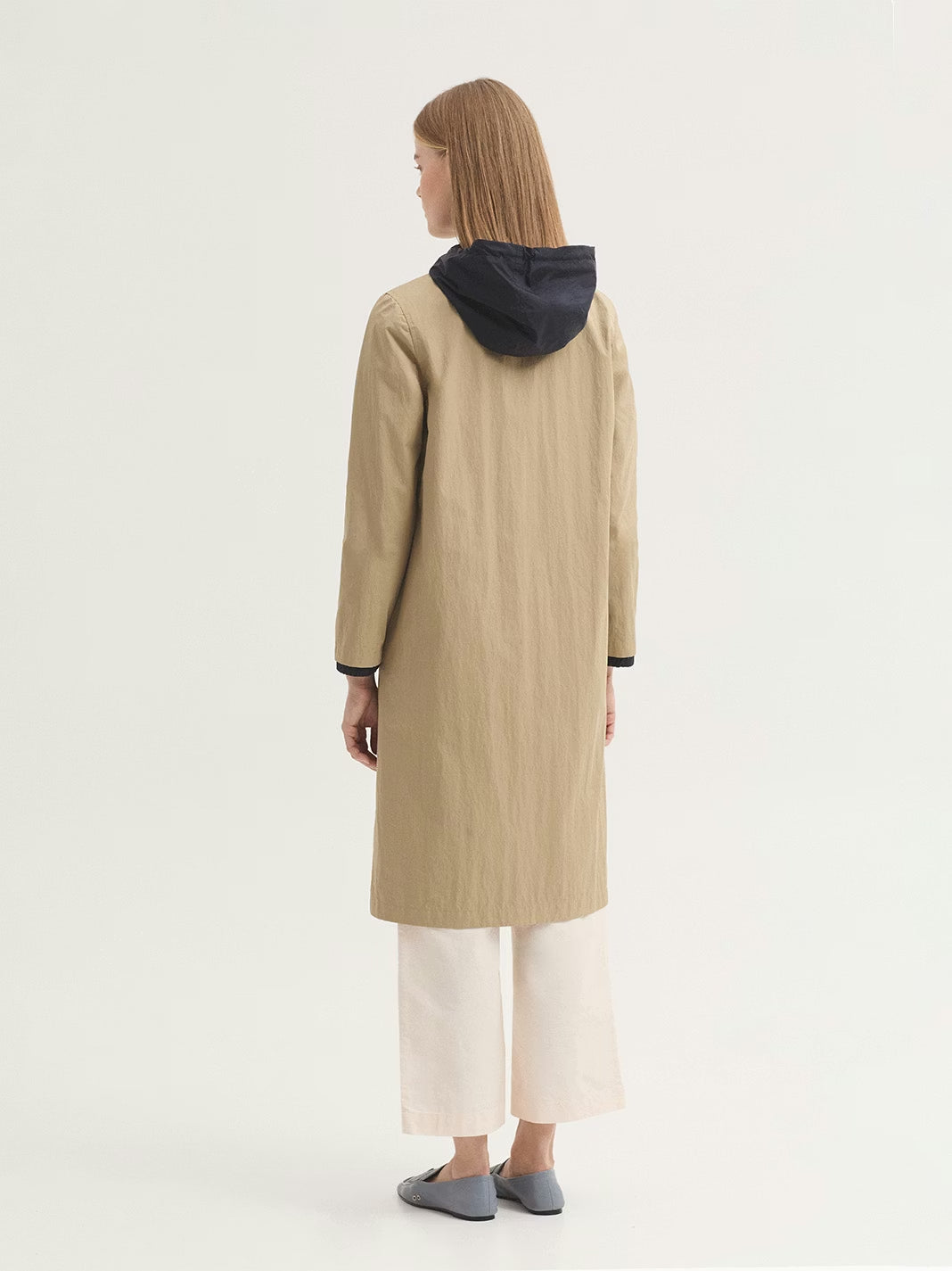 Reversible trench coat Beige
