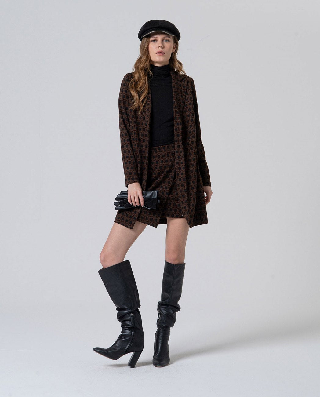 Turtleneck T-shirt Black