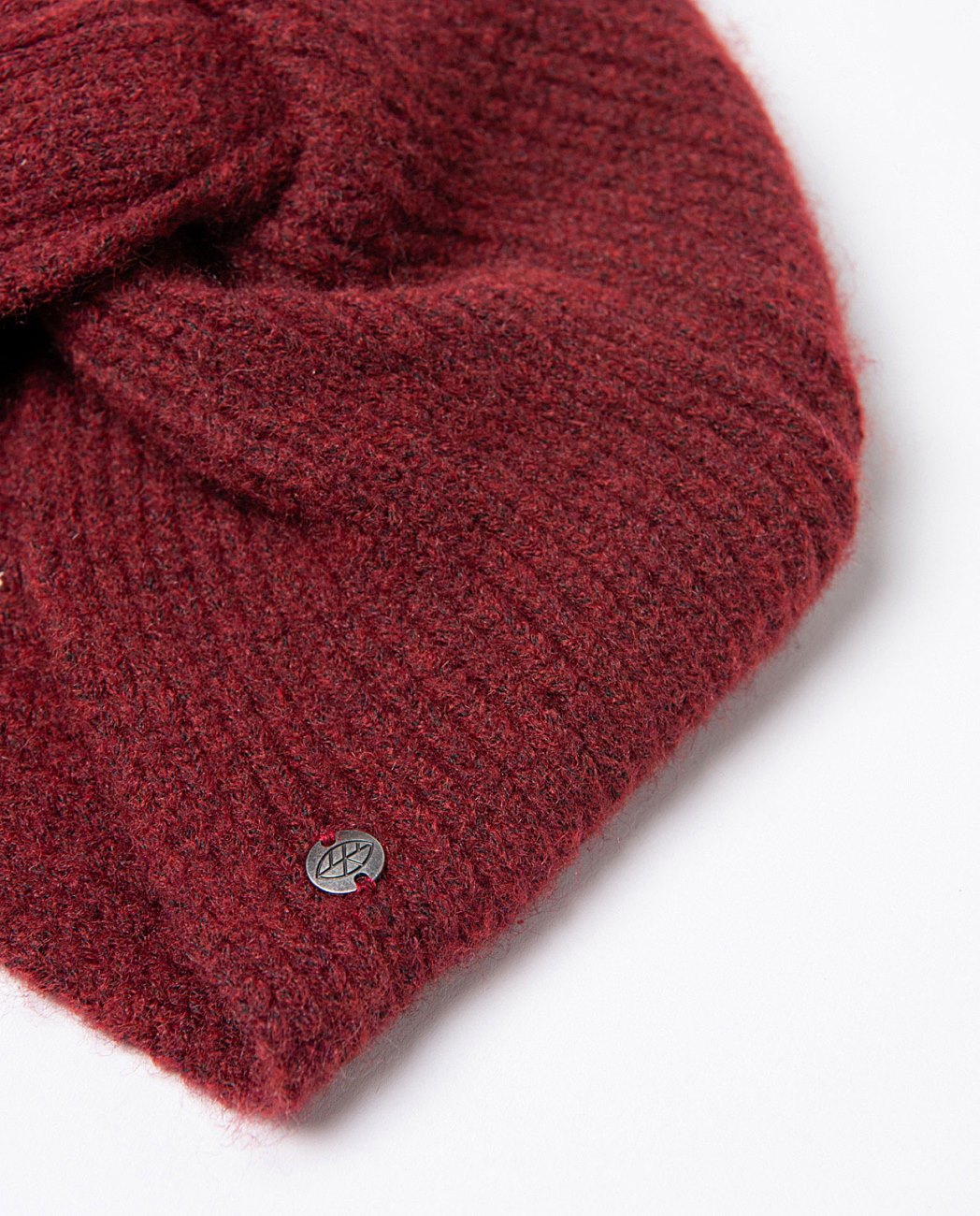Knit turban Bordeaux