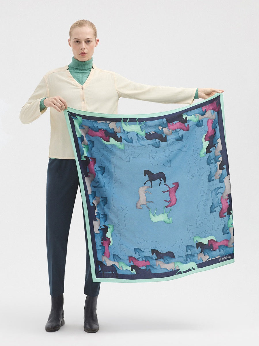 Wild Horses scarf