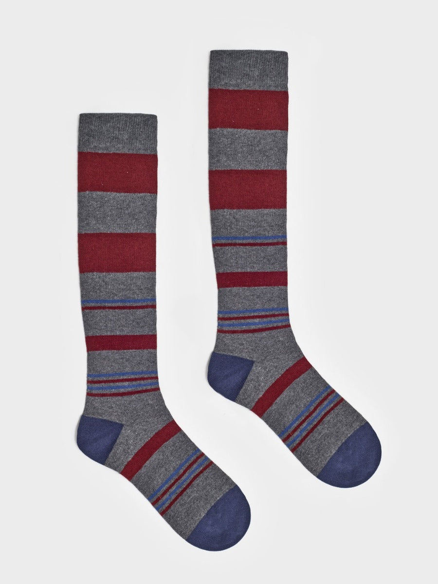 Striped long socks