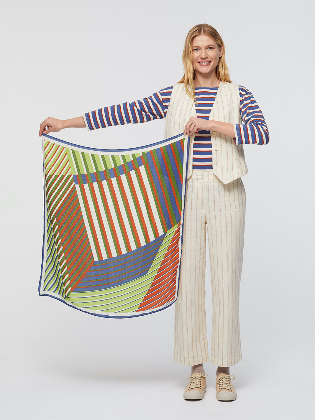 Scarf Patch Stripes